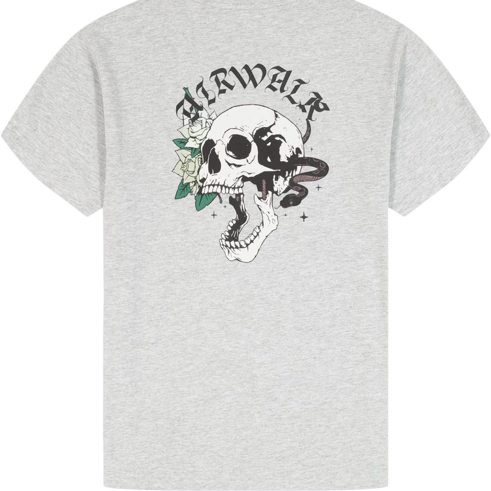 Airwalk Heather Gray Short Sleeve Tee